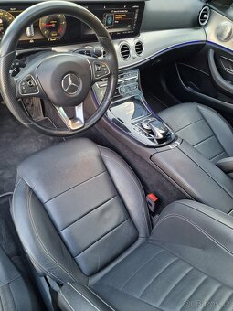 Mercedes-Benz E220d, kombi, panorama, Webasto, tažné, kůže - 14