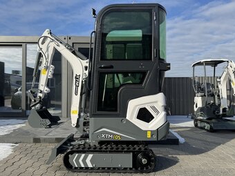 Minibagr XTM X10S PRO 2025 s kabinou - 14