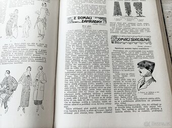 Časopisy Šťastný domov, dva kompletní ročníky 1923 a 1924 - 14