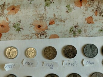 Staré mince 1 - 14