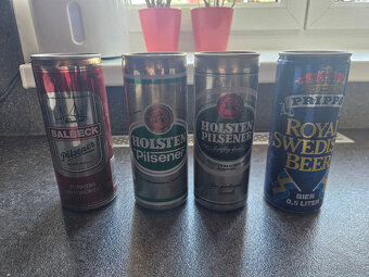 Staré plechovky od PIV, COLA,PEPSI - 14