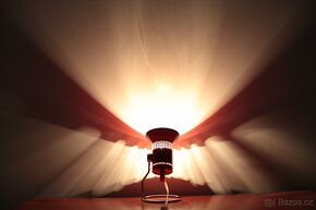 Retro Lampa Stolní Lampička Chirana TOP Stav - 14