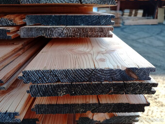 Prodám modřínové palubky (terasa či fasádá), TLOUŠTKA 2,1 cm - 14