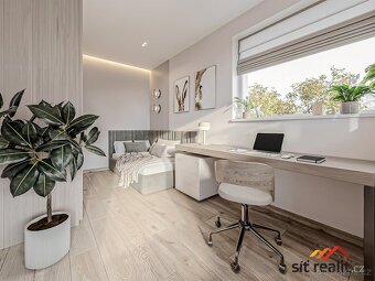 Prodej novostavby 4+kk, 107 m2, Praha 9 - Jahodnice, 2 parko - 14