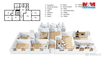 Prodej rodinného domu, 350 m², Střelské Hoštice - Sedlo - 14