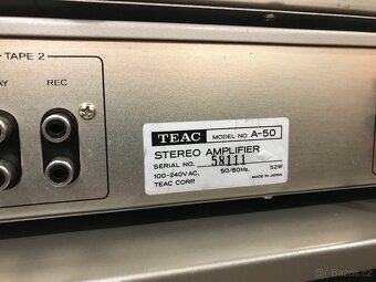 TEAC GE-6/A-50/T-50/V-40 Top stav - 14