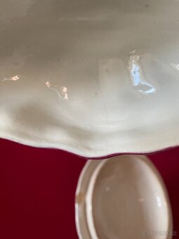 mísa stará porcelánová mísa omáčník staré nádobí porcelán - 14