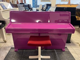 Růžové piano Schimmel se zárukou 2 roky, doprava zdarma - 14
