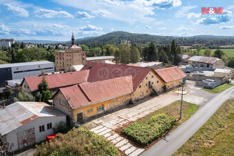 Pronájem výrobního objektu, 1366 m², Štěnovice, ul. Plzeňská - 14