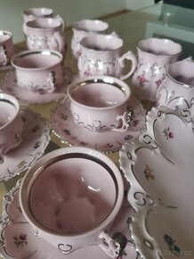 13ks Růžový porcelán H&C - 14