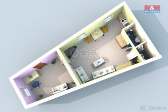 Pronájem bytu 1+kk, 53 m², Kutná Hora, Jungmannovo náměstí - 14