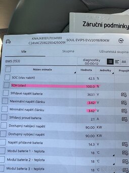 Kia Soul EV 2018 - Baterie 100% SOH - 14