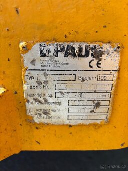 Kolový demper, dumper Paus AKD 242, hmotnost 3.5t - 14