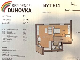 Pronájem bytu 2+kk – Náchod, ulice Bartoňova - 14