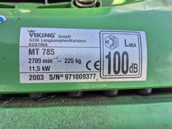 Zahradní sekací traktor Viking s hydropojezdem - 14