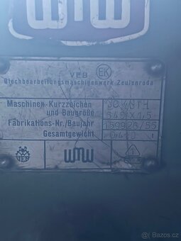 Ohýbačka plechu 1m - 14