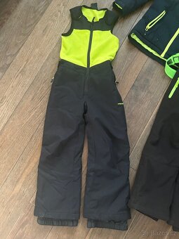 Lyžařský set - bunda a 2x kalhoty vel. 116/122 - 14