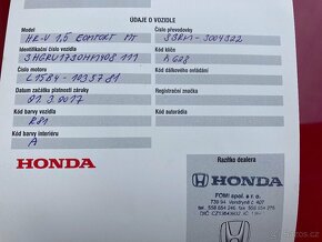 Honda HR-V 1,5i-VTEC Comfort - 14
