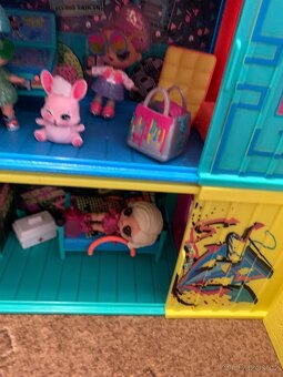 Domek pro panenky LOL včetně 6panenek - 14