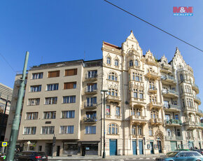 Pronájem bytu 3+1, 110 m², Praha 1, ul. Masarykovo nábřeží - 14