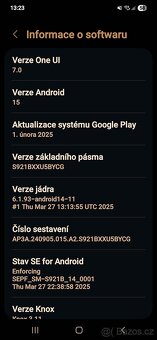 Samsung S24 8GB/256G Onyx Black JAKO NOVÝ ZÁRUKA FAKTURA CZ - 14