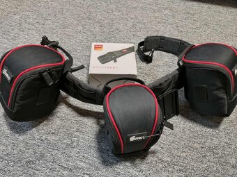 Zhiyun foto video pasek s extra klipem, pro objektivy,3 obal - 14