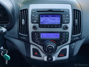 HYUNDAI i30 1.6i 93kW Nové v ČR 1 Majitel velmi pěkný - 14