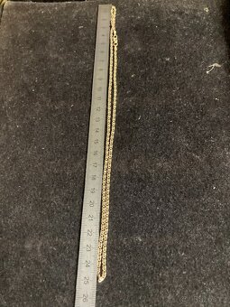 Řetízek plný+Přívěsek Žluté zlato 585/1000 14k - 14