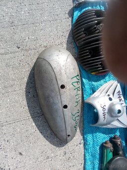 Cz 125b,t,zad.blatnik,Jawa pérák, pulbuben - 14