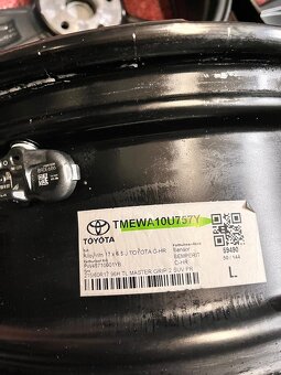 5x114,3 R17 Toyota C-HR Alu disky ORIGINÁL - 14