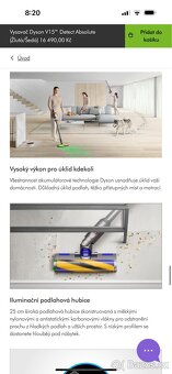 Vysavač Dyson V15™ Detect Absolute - 14