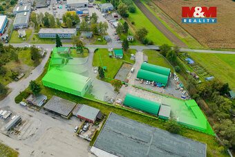 Prodej výrobního objektu, 7410 m², Karviná, ul. Lešetínská - 14