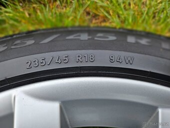 Kompletní letní Alu kola Škoda MODUS - 235/45 R18 - 5x112 - 14