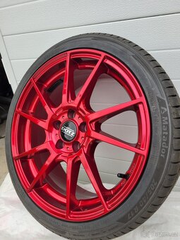 Krásné nové alu kola dotz kendo 5x100 r17 nové pneu - 14