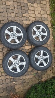 Jeep 4x al kola 5x127 18 + pneu zimní 265/60 R18 - 14