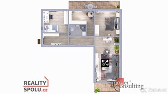 Prodej, byty/3+1, 65.5 m2, Nemanice, Domažlice [ID 72473] - 14