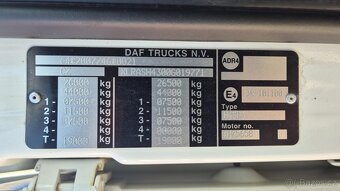 Prodám DAF XF 410 FAR SC EURO 6 - velkoobjemová souprava - 14