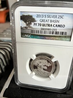 Kompletni. Nadherna amerika $0.25 centu - 14