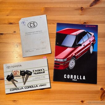 Toyota Corolla Liftback E9 1.8 D XL – r.v. 1991, STK do 6/26 - 14