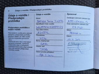 Opel Zafira Sports Tourer Cosmo 2,0 BiTurbo, 195 HP, 1. maj - 14