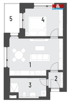 Prodej bytu 2+kk, 44 m², Brandýs nad Labem, ul. Dřevčická - 14