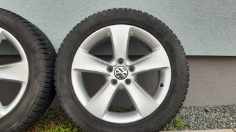 Alu kola 5x112 r17 zimní pneu vw passat b7 alltrack - 14