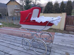 Retro houpací krásný kočárek Silver Cross a další - 14