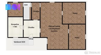 Prodej zemědělské usedlosti 240 m², pozemek 1 231 m², Choryn - 14