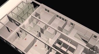 Pronájem kanceláře, 300 m2 - Karviná - Mizerov, ev.č. 00042 - 14