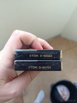 Prodám 2 kusy audio kazet TDK D90 + 1 ks Sony EF 90 - 14