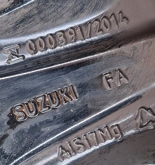 alu kola SUZUKI 17x6,5J - 14