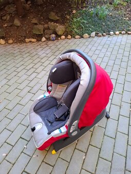 Prodám soupravu terénního kočárku Peg Perego GT3, červený - 14