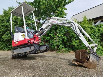 Minibagr Takeuchi 900kg. Rozsirovaci. - 14