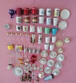 Hrnečky podšálky směs - 14